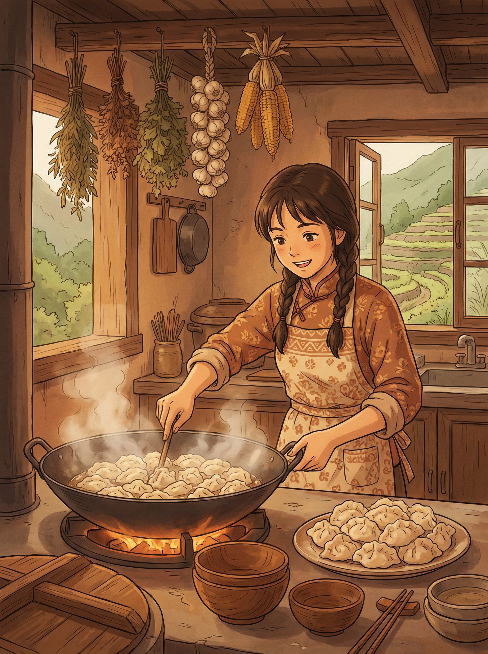 51视频动漫-乡村美食